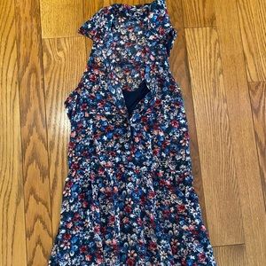 Hollister flowy floral dress